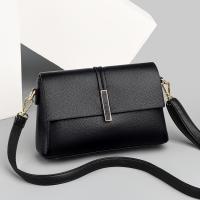 PU Leather Shoulder Bag with extra hanging strap & soft surface PC