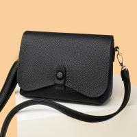 PU Leather Shoulder Bag with extra hanging strap & soft surface PC