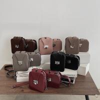 PU Leather hard-surface Shoulder Bag with chain PC