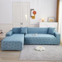 Suede Soft Sofa Cover durable jacquard Solid PC