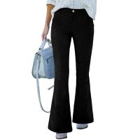 Polyester Pantalon long femme Solide plus de couleurs pour le choix pièce