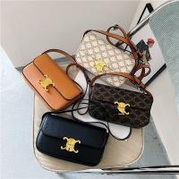 PU Leather Box Bag Shoulder Bag soft surface PC