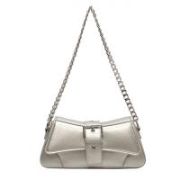 PU Leather Easy Matching Shoulder Bag attached with hanging strap PC