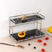 Stainless Steel Shelf for storage & double layer PC