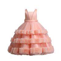 Polyester Robe d’une seule pièce de fille modèle bowknot plus de couleurs pour le choix pièce