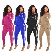 Polyester Frauen Casual Set, Gedruckt, Solide, mehr Farben zur Auswahl,  Festgelegt