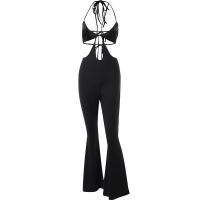 Polyester Costume sexy de dame Pantalon & camis Patchwork Solide plus de couleurs pour le choix Ensemble