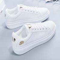 PU Leather Women Board Shoes hardwearing & anti-skidding Pair