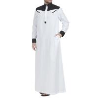 Cotton long style Muslim Cloth & loose & breathable Solid PC