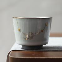 Porcelain anti-scald Teacups handmade PC