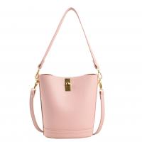 PU Leather Easy Matching & Bucket Bag Shoulder Bag Lichee Grain PC