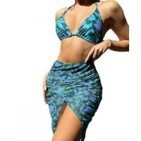 Polyester Tankinis Set & three piece printed Set