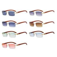 PC-Polycarbonate Lunettes solaires Bois plus de couleurs pour le choix pièce