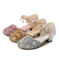 Tendon de boeuf & Cuir synthétique Chaussures pour enfants Sequins en plastique plus de couleurs pour le choix Paire