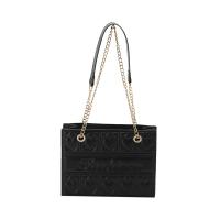 PU Leather Box Bag Shoulder Bag with chain & soft surface Solid PC