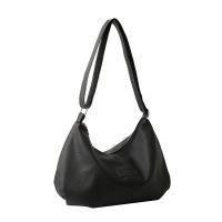 PU Leather Tote Bag Shoulder Bag large capacity & soft surface Solid PC