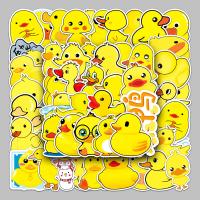 Pressure-Sensitive Adhesive & PVC Decorative Sticker for home decoration & waterproof yellow Bag