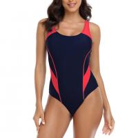 Polyester Maillot de bain d’une seule pièce teint nature Patchwork plus de couleurs pour le choix pièce