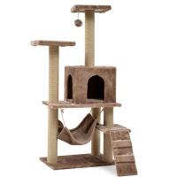 Flannelette & Jute Multifunction Cat Climbing Frame hardwearing PC