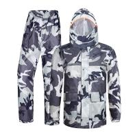 CLORURO DE POLIVINILO Set impermeable hombre, impreso, camuflaje, más colores para elegir,  Conjunto