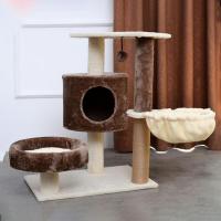 Plush & Berber Fleece Multifunction Cat Climbing Frame hardwearing PC