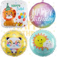 Aluminum Film Decoration Balloon for children printed PC