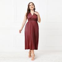 Tricoté Robe d’une seule pièce Extensible Solide plus de couleurs pour le choix pièce