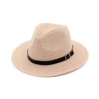 Stroh Fedora Hat, Jacquard, Solide, mehr Farben zur Auswahl,  Stück