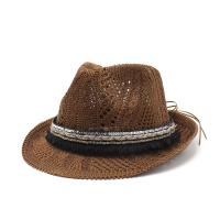 Tricoté Chapeau Fedora Solide plus de couleurs pour le choix pièce