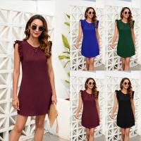 Polyester Waist-controlled One-piece Dress slimming Solid PC