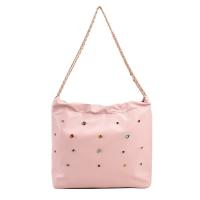 PU Leather Easy Matching Shoulder Bag with rhinestone PC