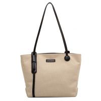 Canvas Tote Bag Shoulder Bag large capacity Polyester PC