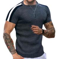 Polyester T-shirt homme à manches courtes plus de couleurs pour le choix pièce