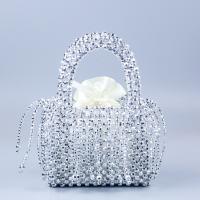 Acrylic Easy Matching Handbag durable white PC