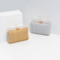 PU-leer & Zinklegering Clutch Tas Solide meer kleuren naar keuze stuk