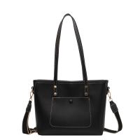 PU Leather Easy Matching Shoulder Bag attached with hanging strap PC