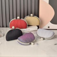 PU-leer & Plastic Parel & Zinklegering Clutch Tas Solide meer kleuren naar keuze stuk