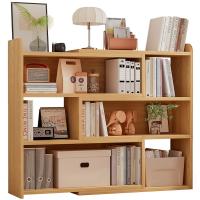 Wooden Shelf for storage & stretchable PC