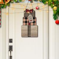 Basswood Christmas Door Hanger christmas design Set