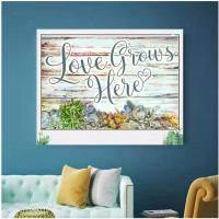 Canvas without frame & DIY Diamond Painting handmade PC