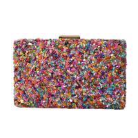 Metalen & Pvc & Polyester Clutch Tas veelkleurig stuk