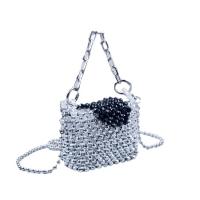 Acrylic Easy Matching Handbag durable silver PC