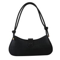 PU Leather Shoulder Bag soft surface Solid PC