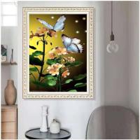 Canvas without frame & DIY Diamond Painting handmade PC