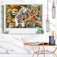 Canvas without frame & DIY Diamond Painting handmade PC