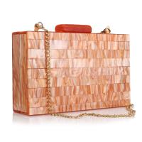 Acrylic Clutch Bag with chain PC