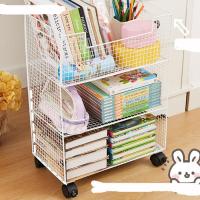 Iron Multilayer Storage Rack for storage & durable white PC