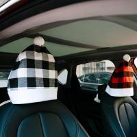 Cloth Christmas Chair Cover for Automobile & christmas design plaid PC