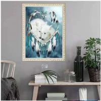 Canvas without frame & DIY Diamond Painting handmade PC