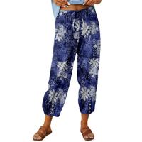 Tissu en coton Pantalons décontractés femmes Imprimé modèle différent pour le choix plus de couleurs pour le choix pièce